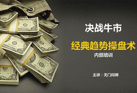 无门问禅经典趋势操盘术《十倍趋势牛股战法》-静思博客