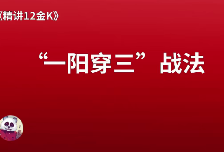 熊猫交易学社 黄金VIP 系统课精讲12金K-静思博客